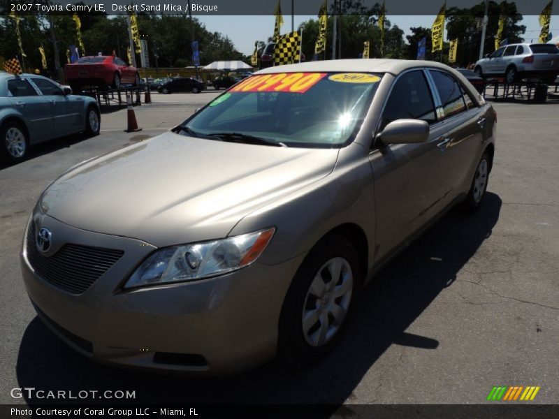 Desert Sand Mica / Bisque 2007 Toyota Camry LE