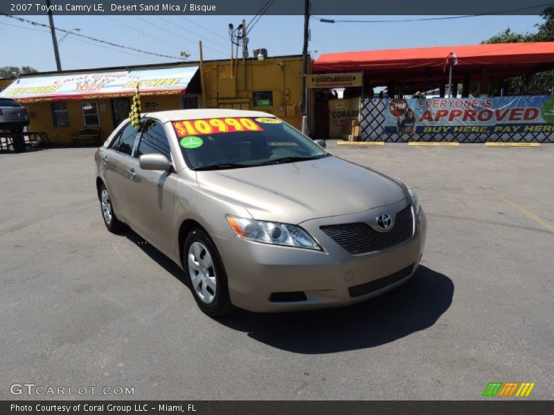 Desert Sand Mica / Bisque 2007 Toyota Camry LE