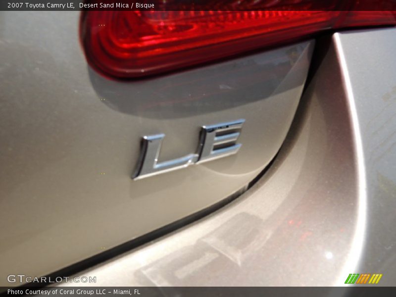 Desert Sand Mica / Bisque 2007 Toyota Camry LE