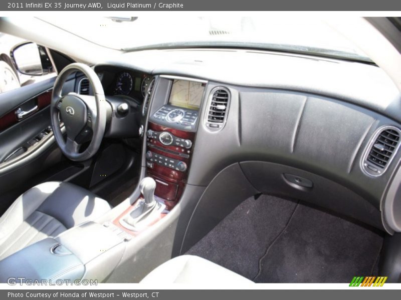 Liquid Platinum / Graphite 2011 Infiniti EX 35 Journey AWD