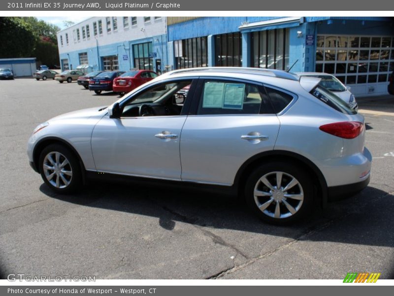 Liquid Platinum / Graphite 2011 Infiniti EX 35 Journey AWD