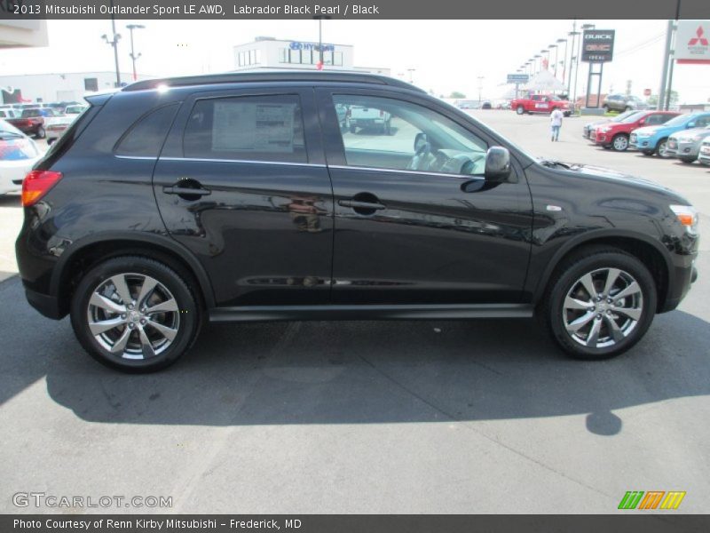 Labrador Black Pearl / Black 2013 Mitsubishi Outlander Sport LE AWD