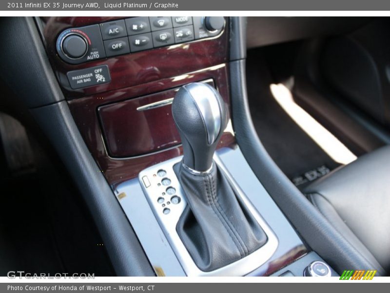 Liquid Platinum / Graphite 2011 Infiniti EX 35 Journey AWD