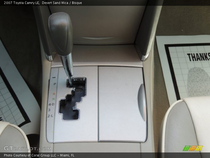 Desert Sand Mica / Bisque 2007 Toyota Camry LE