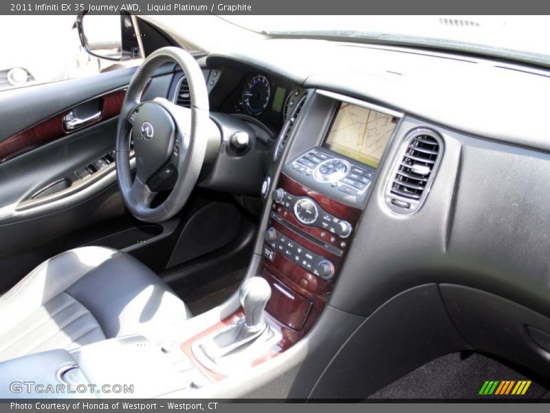 Liquid Platinum / Graphite 2011 Infiniti EX 35 Journey AWD