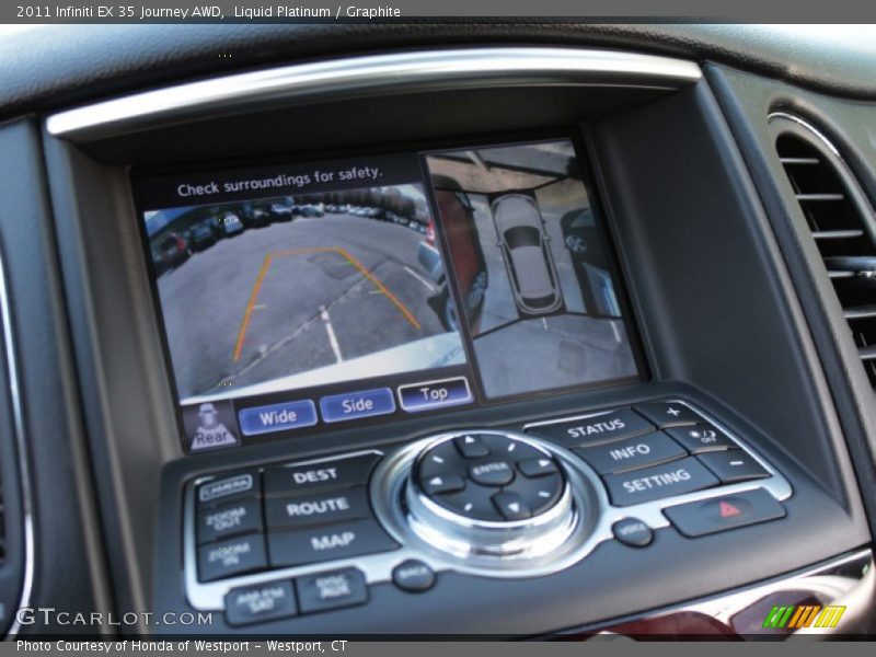 Liquid Platinum / Graphite 2011 Infiniti EX 35 Journey AWD