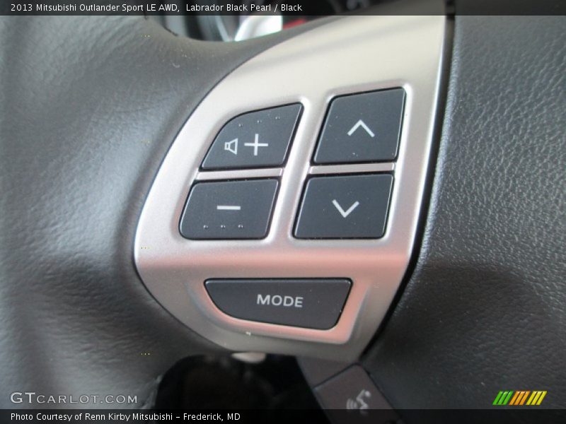 Labrador Black Pearl / Black 2013 Mitsubishi Outlander Sport LE AWD