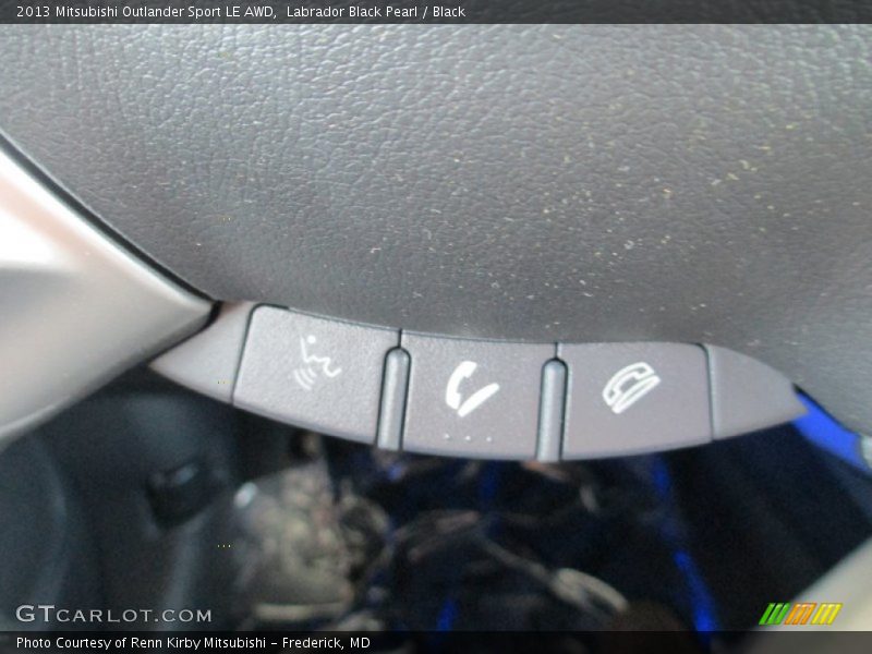 Labrador Black Pearl / Black 2013 Mitsubishi Outlander Sport LE AWD