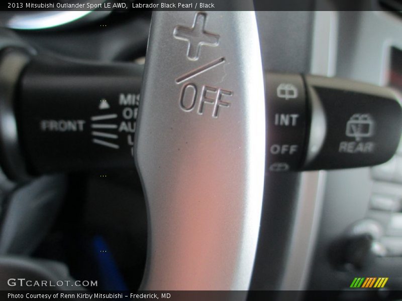 Labrador Black Pearl / Black 2013 Mitsubishi Outlander Sport LE AWD