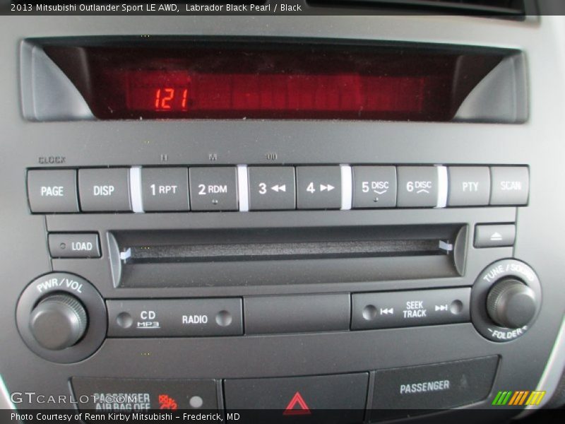 Labrador Black Pearl / Black 2013 Mitsubishi Outlander Sport LE AWD