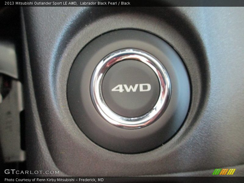 Labrador Black Pearl / Black 2013 Mitsubishi Outlander Sport LE AWD