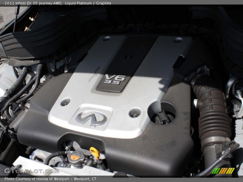 Liquid Platinum / Graphite 2011 Infiniti EX 35 Journey AWD