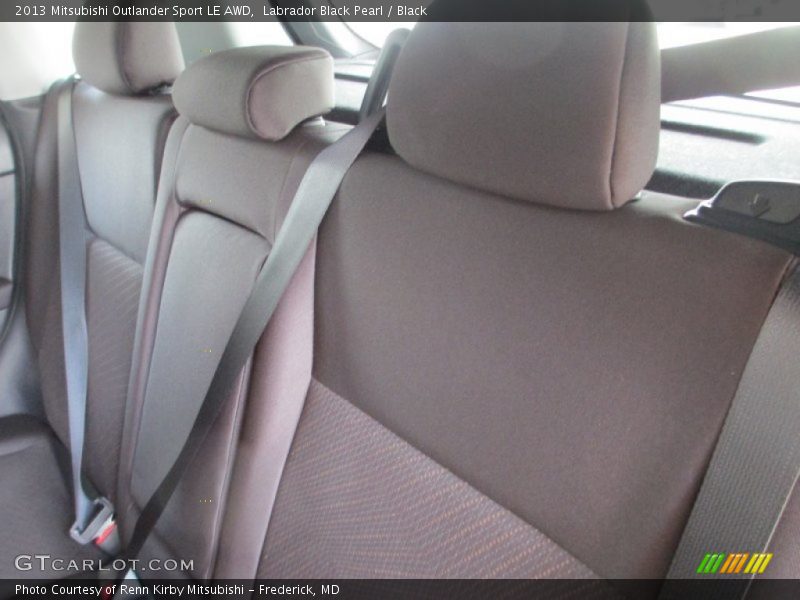 Labrador Black Pearl / Black 2013 Mitsubishi Outlander Sport LE AWD