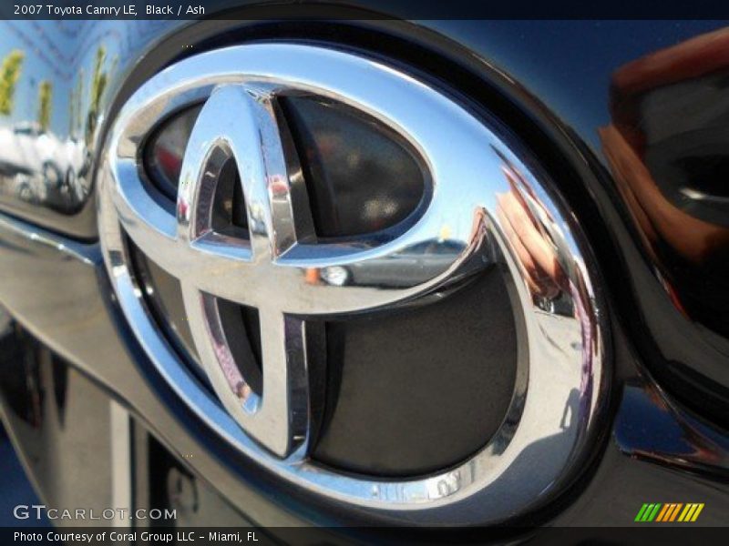 Black / Ash 2007 Toyota Camry LE