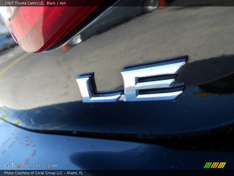 Black / Ash 2007 Toyota Camry LE