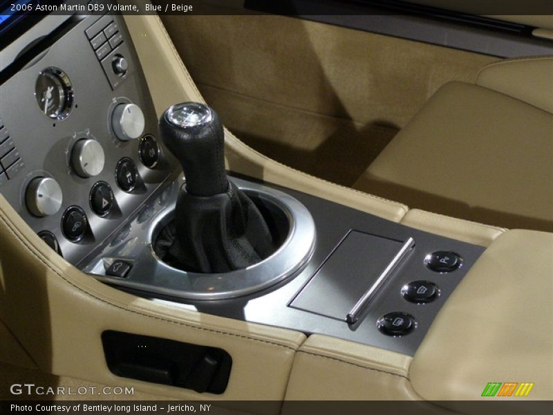 Blue / Beige 2006 Aston Martin DB9 Volante