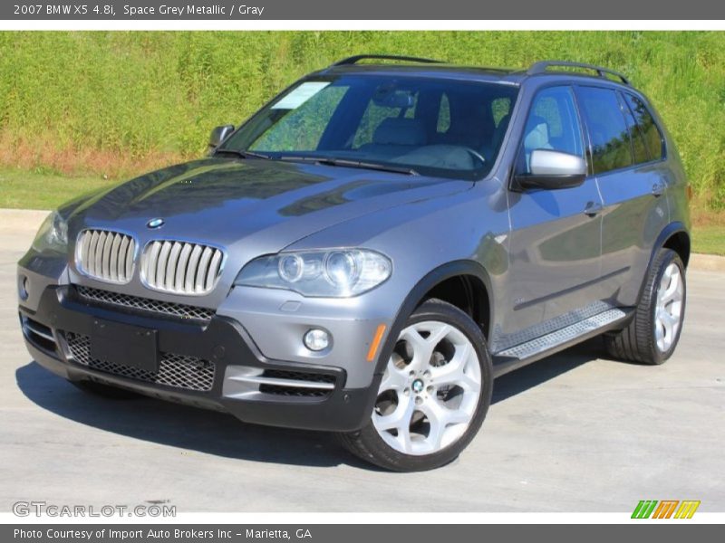 Space Grey Metallic / Gray 2007 BMW X5 4.8i