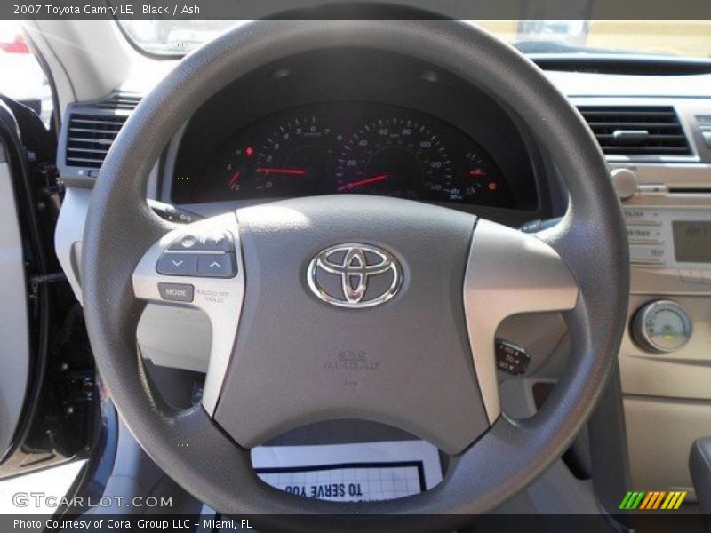 Black / Ash 2007 Toyota Camry LE