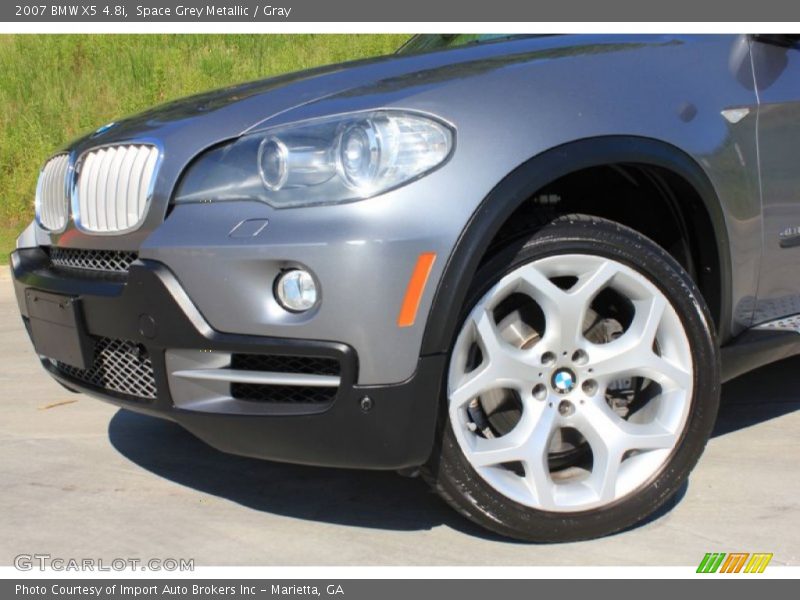 Space Grey Metallic / Gray 2007 BMW X5 4.8i