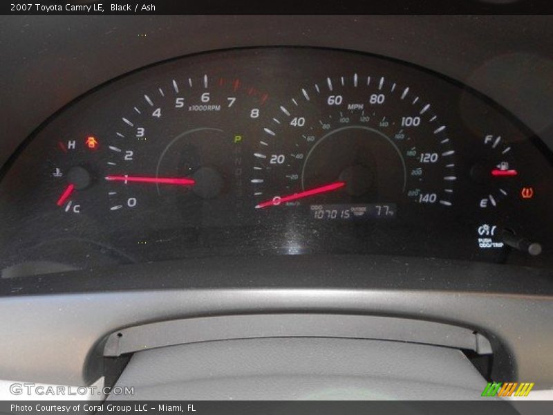 Black / Ash 2007 Toyota Camry LE