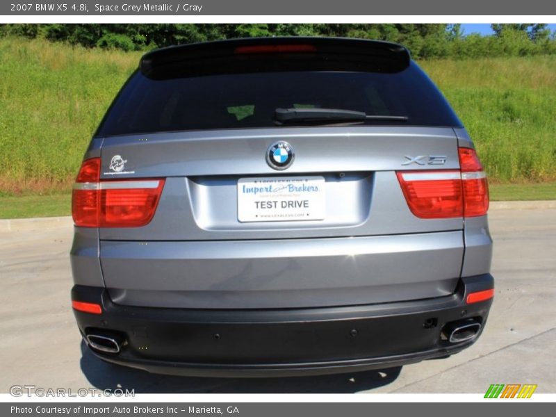 Space Grey Metallic / Gray 2007 BMW X5 4.8i