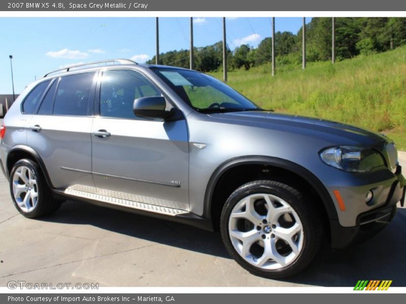 Space Grey Metallic / Gray 2007 BMW X5 4.8i