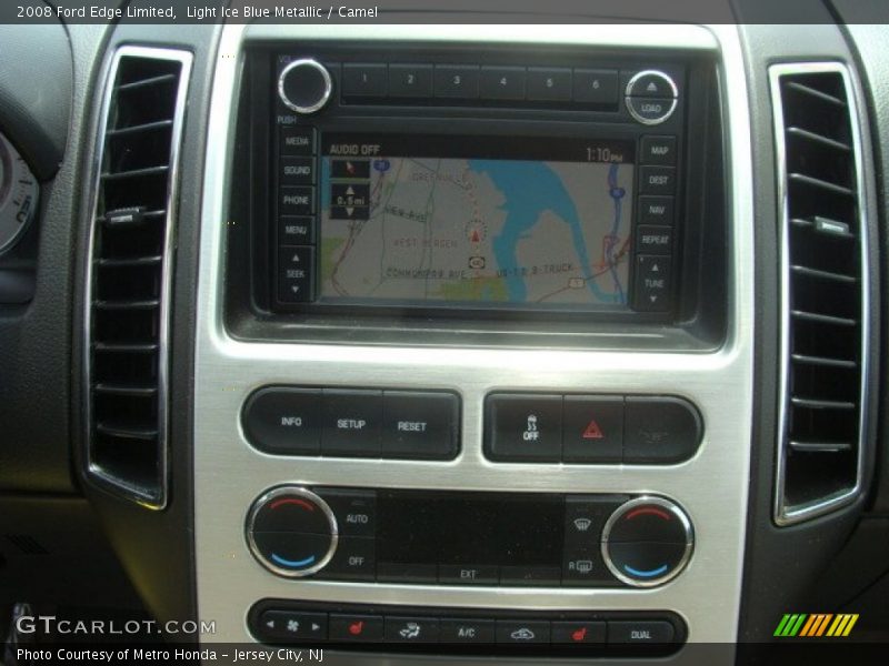 Light Ice Blue Metallic / Camel 2008 Ford Edge Limited