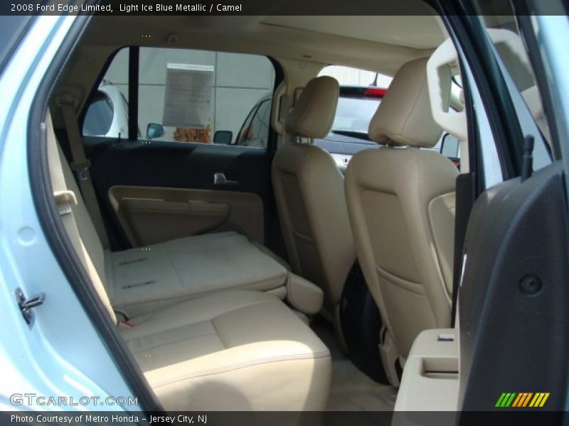 Light Ice Blue Metallic / Camel 2008 Ford Edge Limited