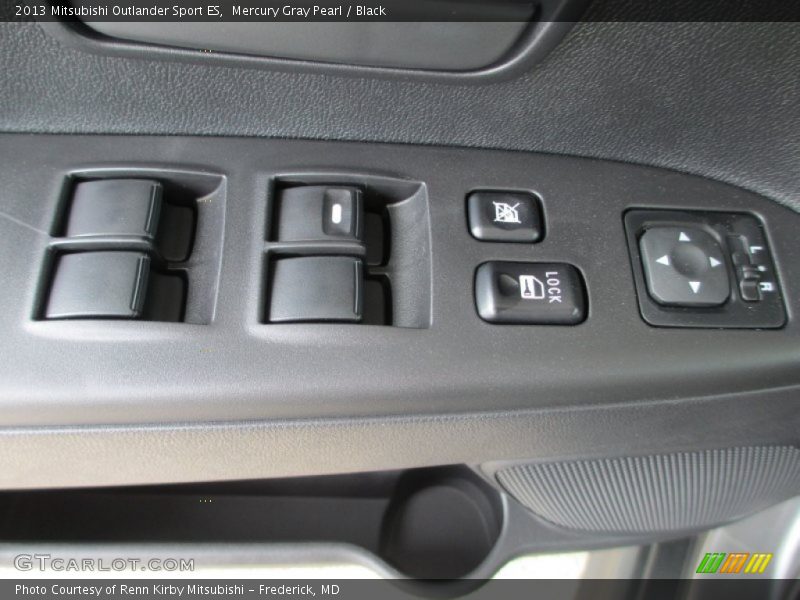 Mercury Gray Pearl / Black 2013 Mitsubishi Outlander Sport ES