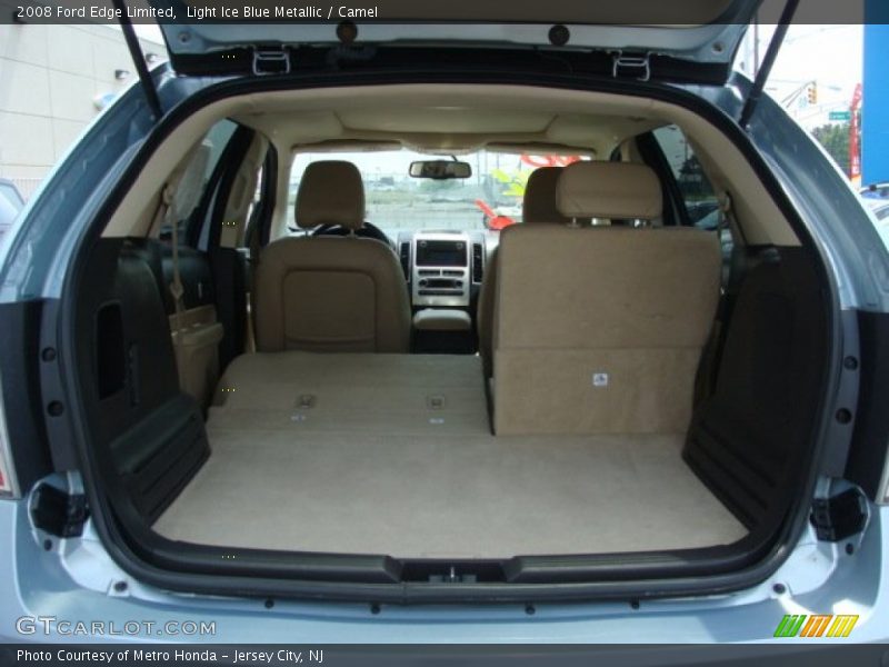 Light Ice Blue Metallic / Camel 2008 Ford Edge Limited