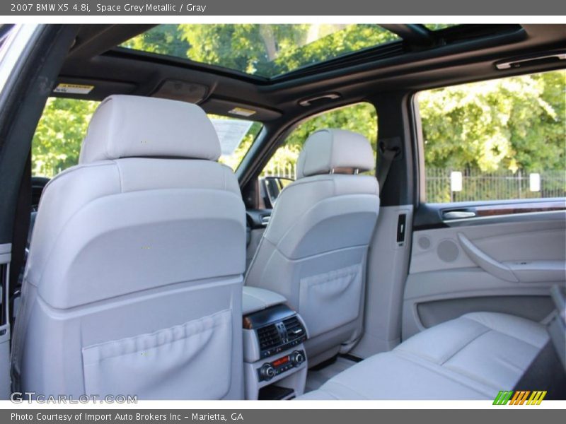 Space Grey Metallic / Gray 2007 BMW X5 4.8i