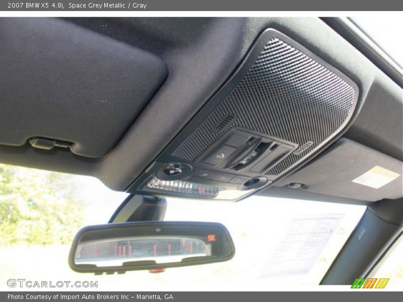 Space Grey Metallic / Gray 2007 BMW X5 4.8i