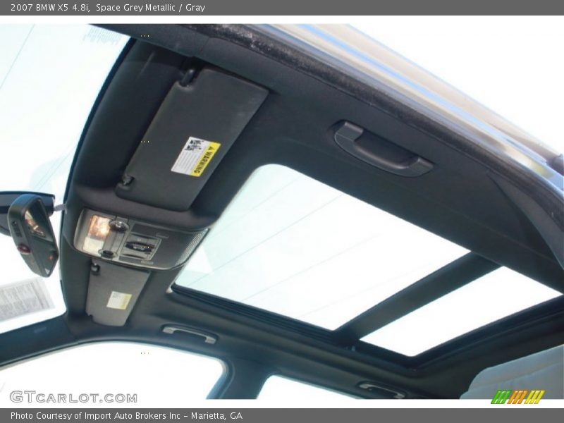 Sunroof of 2007 X5 4.8i