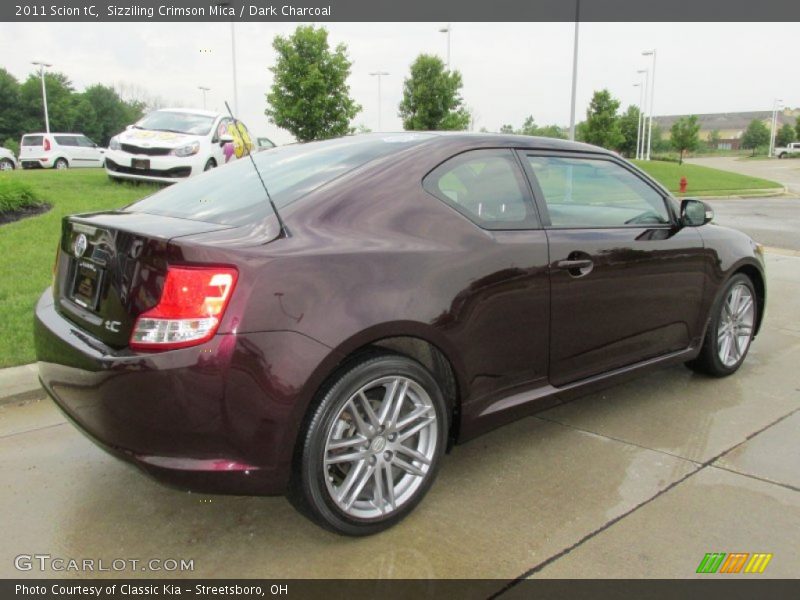 Sizziling Crimson Mica / Dark Charcoal 2011 Scion tC