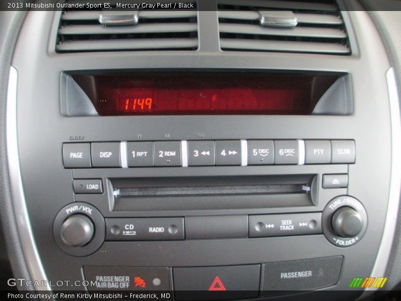 Controls of 2013 Outlander Sport ES