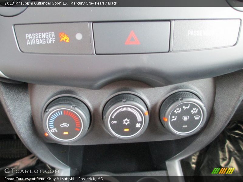 Controls of 2013 Outlander Sport ES