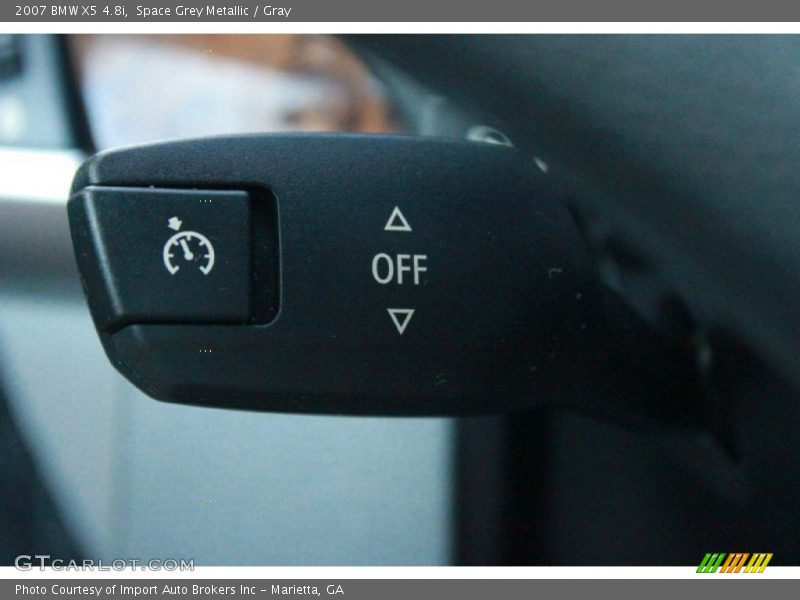 Controls of 2007 X5 4.8i