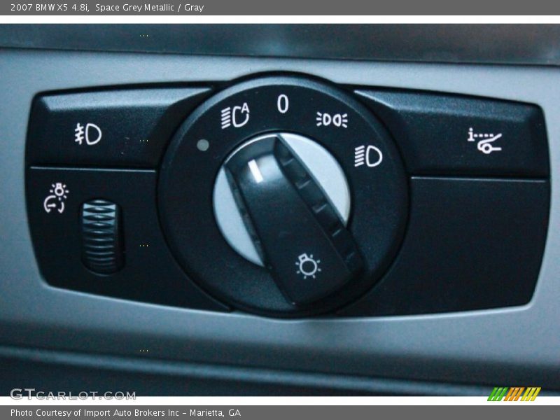 Controls of 2007 X5 4.8i