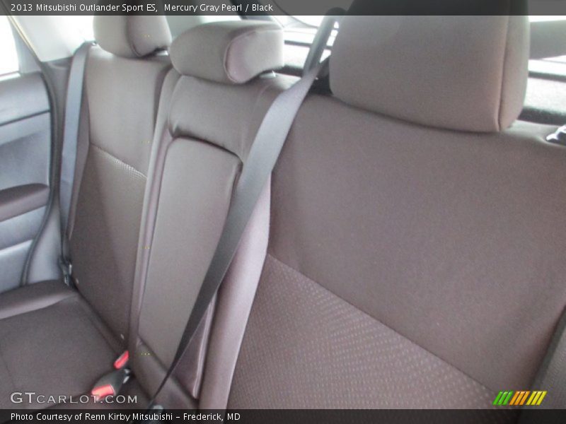 Mercury Gray Pearl / Black 2013 Mitsubishi Outlander Sport ES
