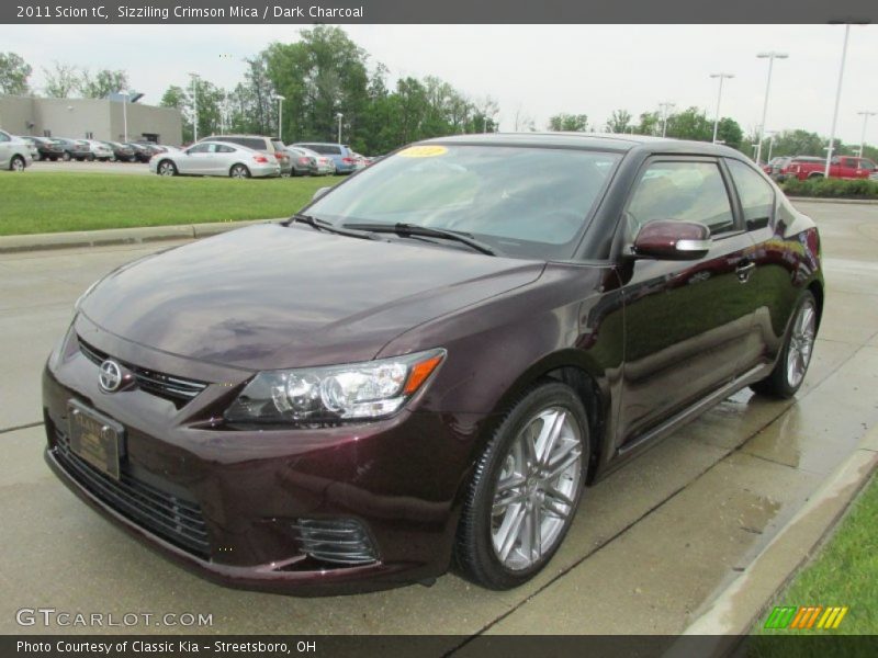 Sizziling Crimson Mica / Dark Charcoal 2011 Scion tC