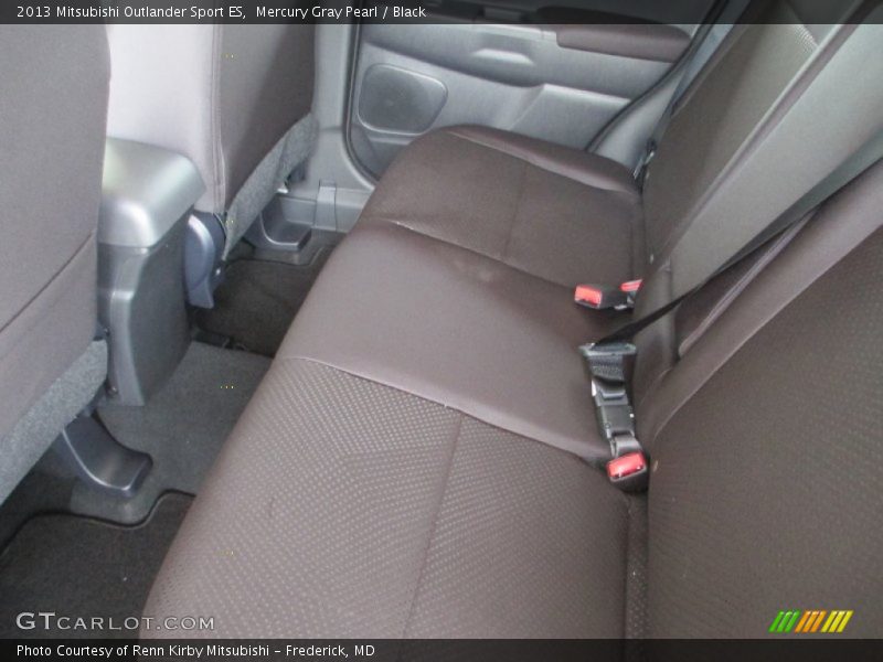 Mercury Gray Pearl / Black 2013 Mitsubishi Outlander Sport ES