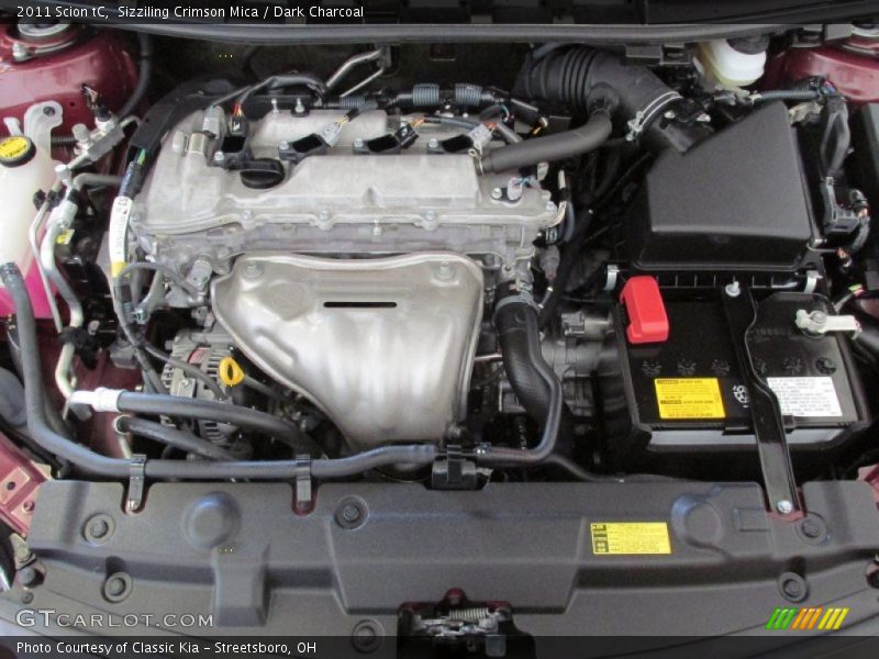  2011 tC  Engine - 2.5 Liter DOHC 16-Valve Dual VVT-i 4 Cylinder