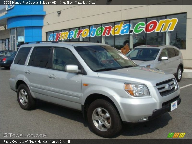 Billet Silver Metallic / Gray 2008 Honda Pilot Special Edition 4WD