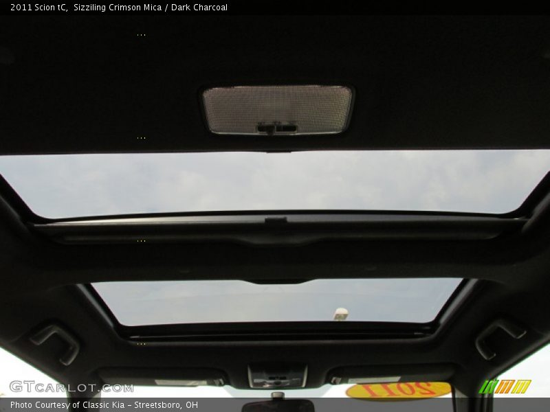 Sizziling Crimson Mica / Dark Charcoal 2011 Scion tC