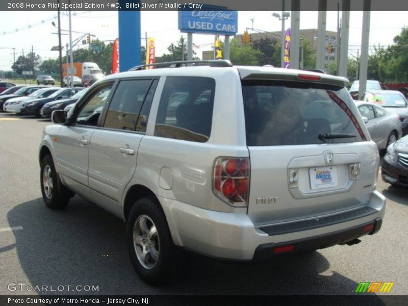 Billet Silver Metallic / Gray 2008 Honda Pilot Special Edition 4WD