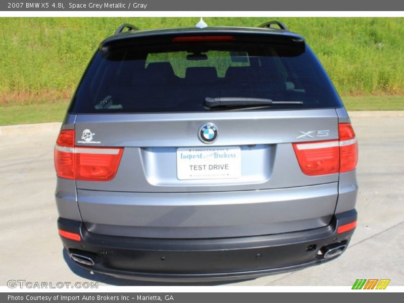 Space Grey Metallic / Gray 2007 BMW X5 4.8i