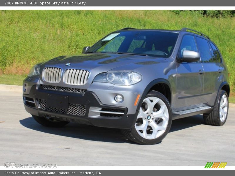 Space Grey Metallic / Gray 2007 BMW X5 4.8i