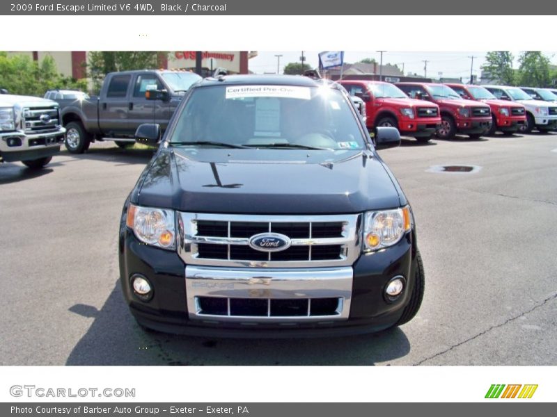 Black / Charcoal 2009 Ford Escape Limited V6 4WD