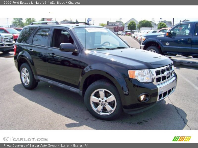 Black / Charcoal 2009 Ford Escape Limited V6 4WD