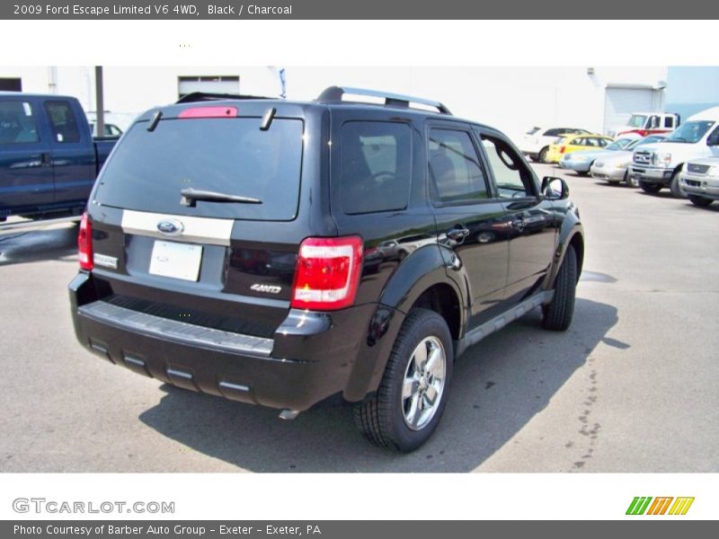 Black / Charcoal 2009 Ford Escape Limited V6 4WD